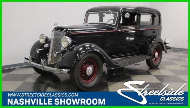 1934 Black Plymouth PFXX