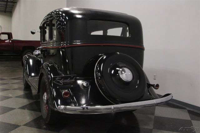1934 Black Plymouth PFXX
