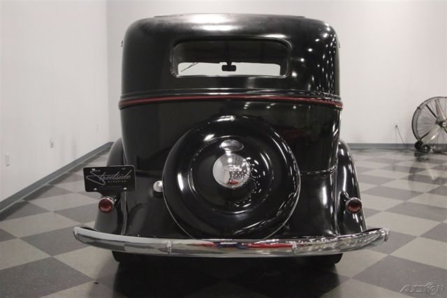 1934 Black Plymouth PFXX