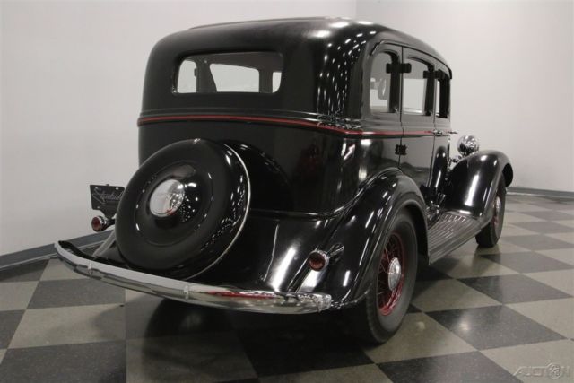 1934 Black Plymouth PFXX