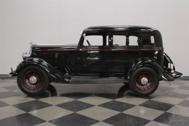 1934 Black Plymouth PFXX