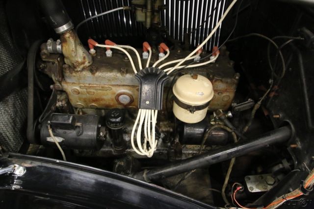 1934 Black Plymouth PFXX