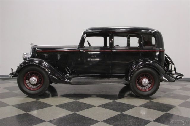 1934 Black Plymouth PFXX