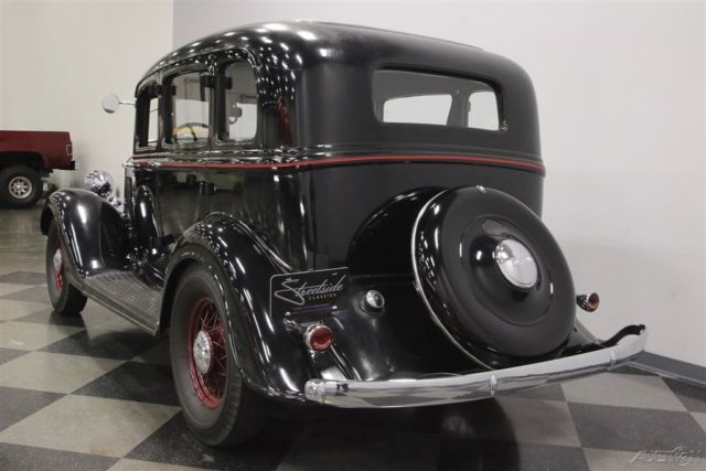 1934 Black Plymouth PFXX