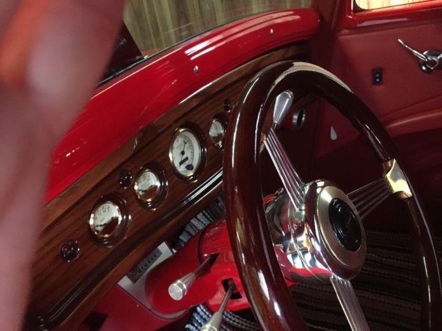 1934 Red Plymouth Other Coupe