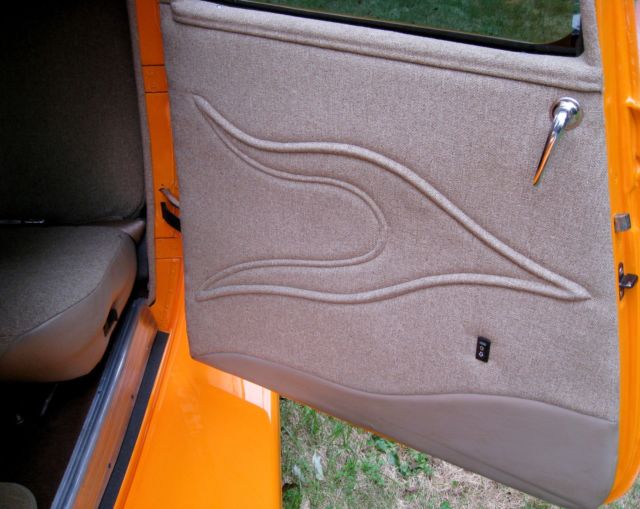 1934 Tangerine Ford 5 Window Coupe Coupe