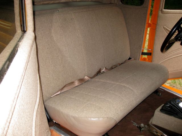 1934 Tangerine Ford 5 Window Coupe Coupe