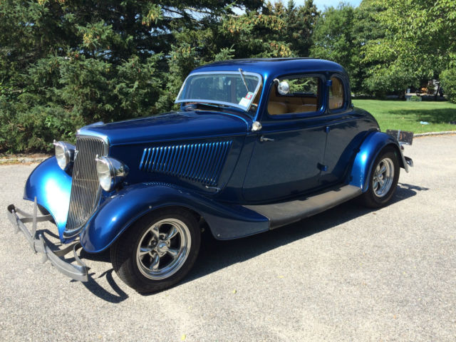 1934 Blue Ford Other 5 window coupe