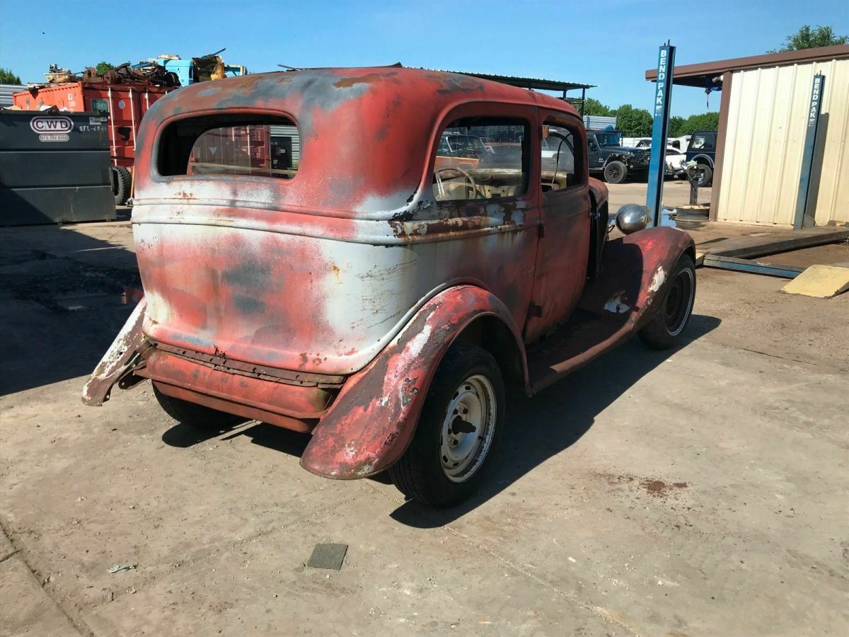 1934 Black Ford 5 window Coupe
