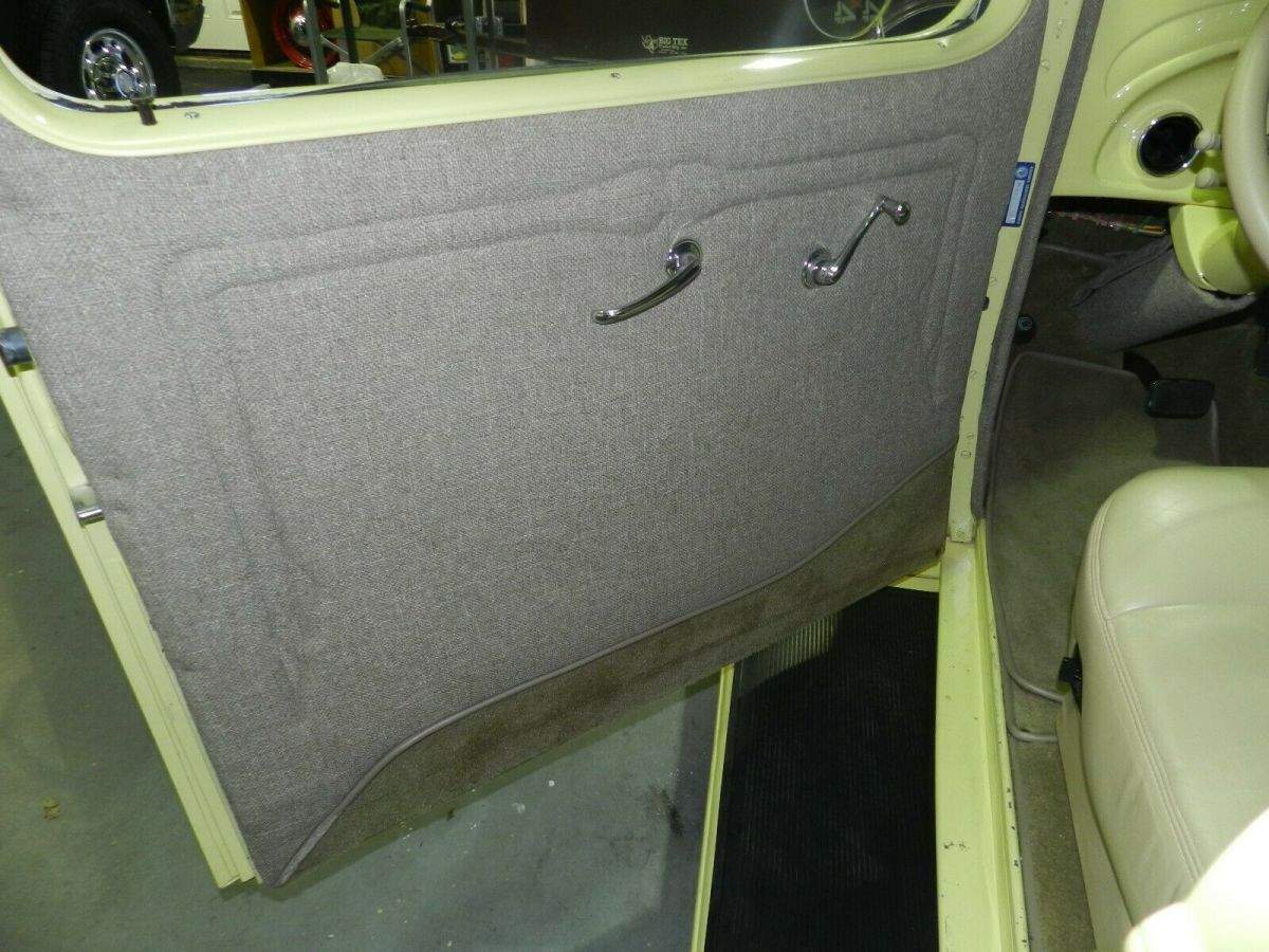 1934 Canary Yellow Chevrolet Coupe 3 Window Coupe