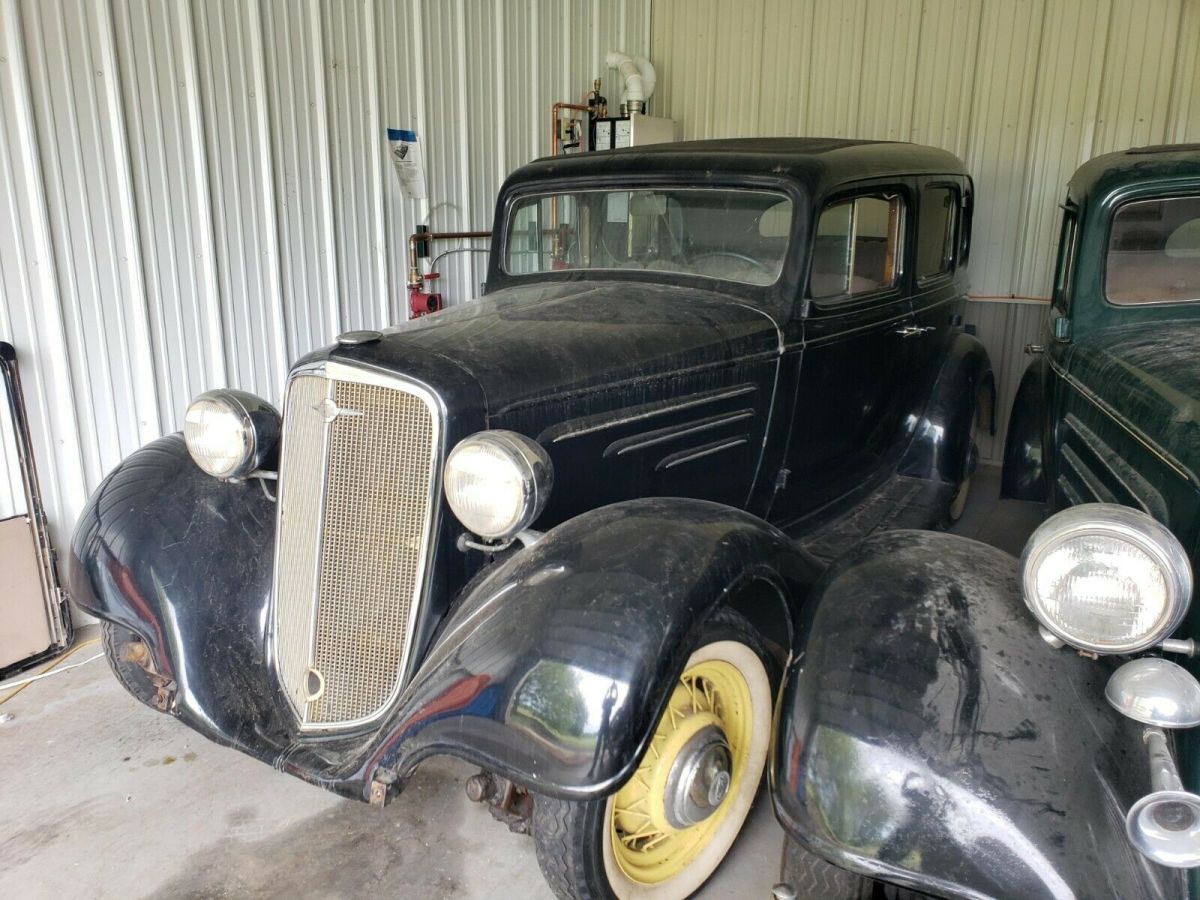 1934 Black Chevrolet Master Sedan