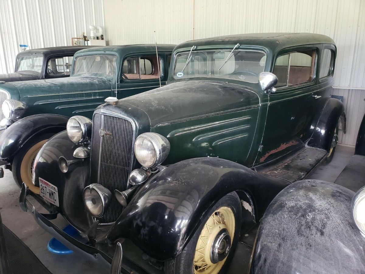 1934 Black Chevrolet Master Sedan
