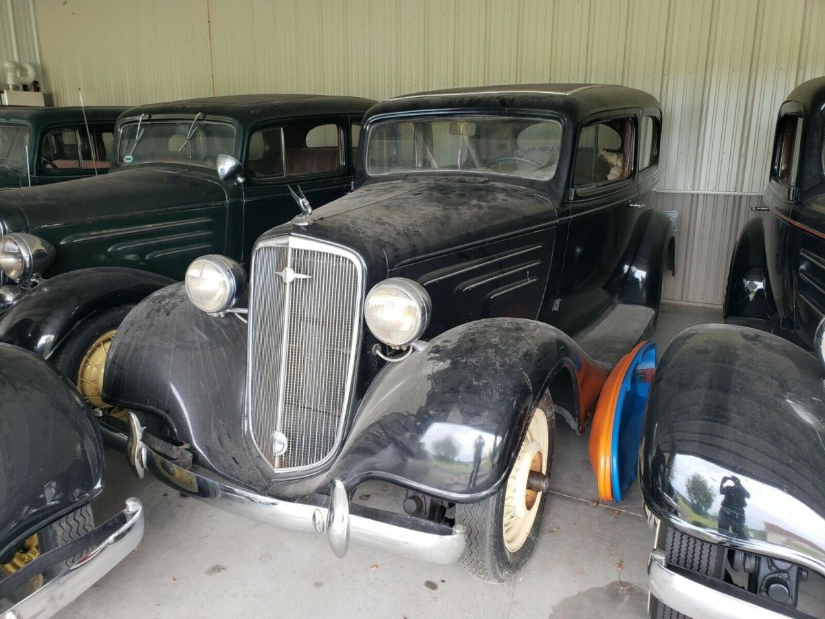 1934 Black Chevrolet Master Sedan