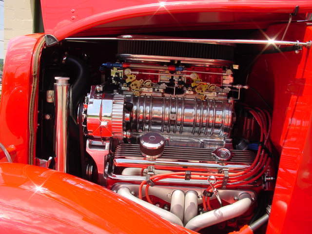 1934 Red Chevrolet Sedan Sedan
