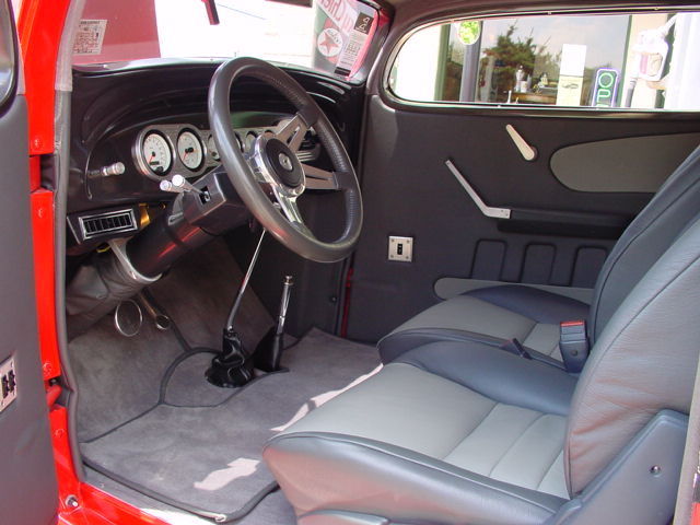 1934 Red Chevrolet Sedan Sedan