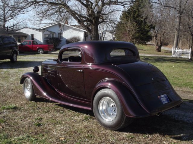 1934 Burgyndy Chevrolet Other Coupe