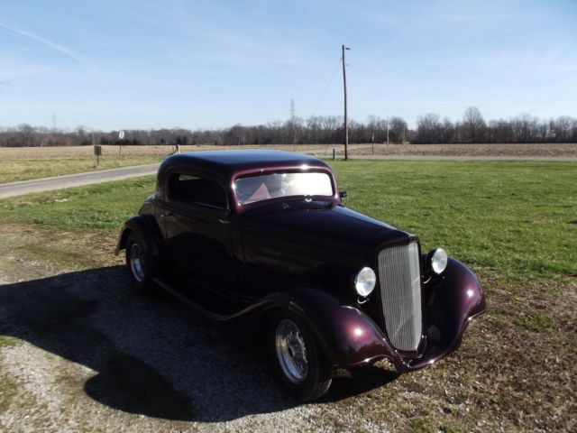 1934 Burgyndy Chevrolet Other Coupe