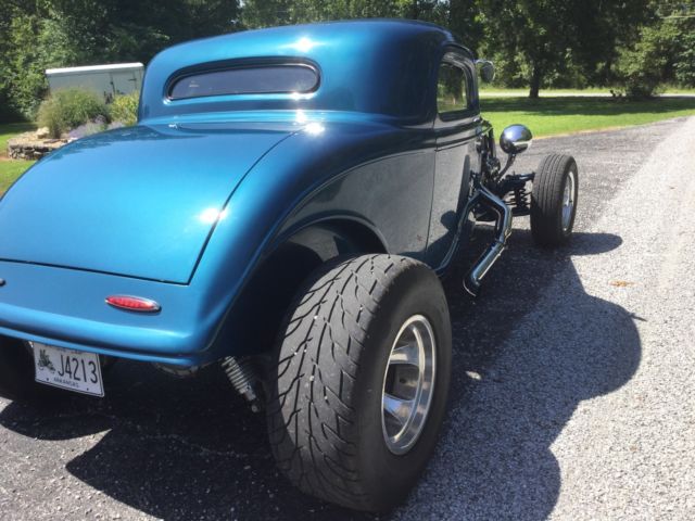 1934 Blue Chevrolet Coupe Coupe