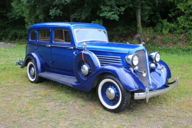 1934 Blue Chrysler CA