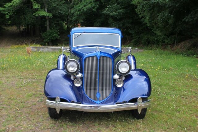 1934 Blue Chrysler CA