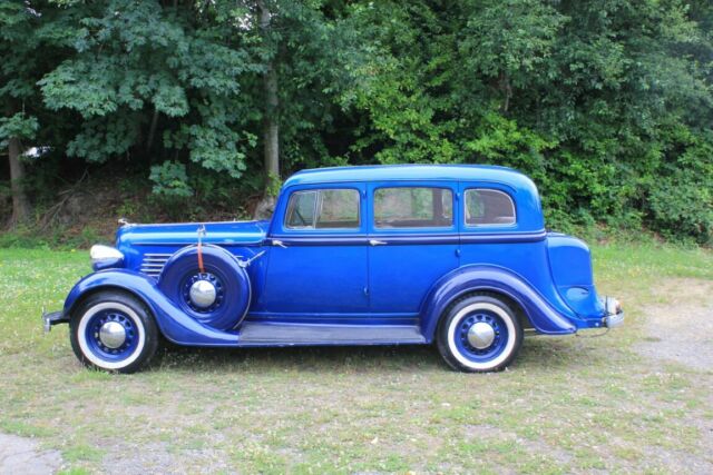 1934 Blue Chrysler CA