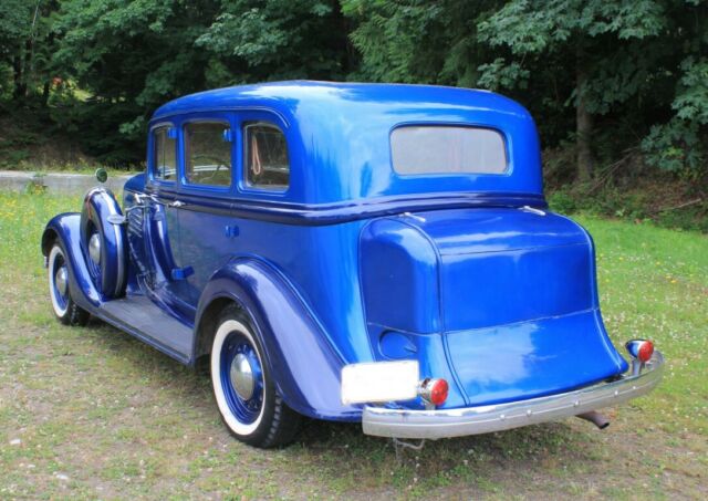 1934 Blue Chrysler CA
