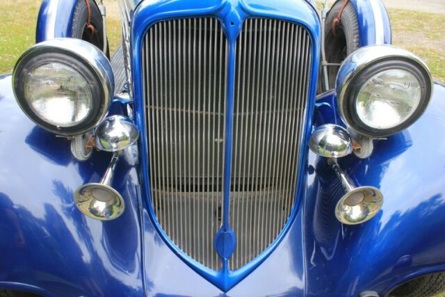1934 Blue Chrysler CA