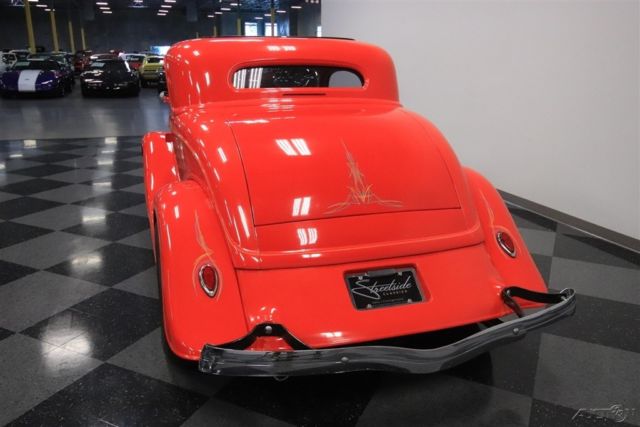 1934 Red Ford 3-Window