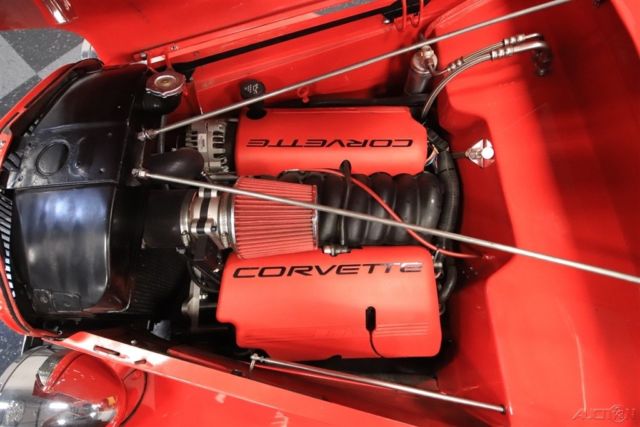 1934 Red Ford 3-Window