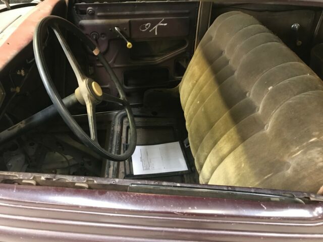 1934 Burgandy/black Dodge Senior Six