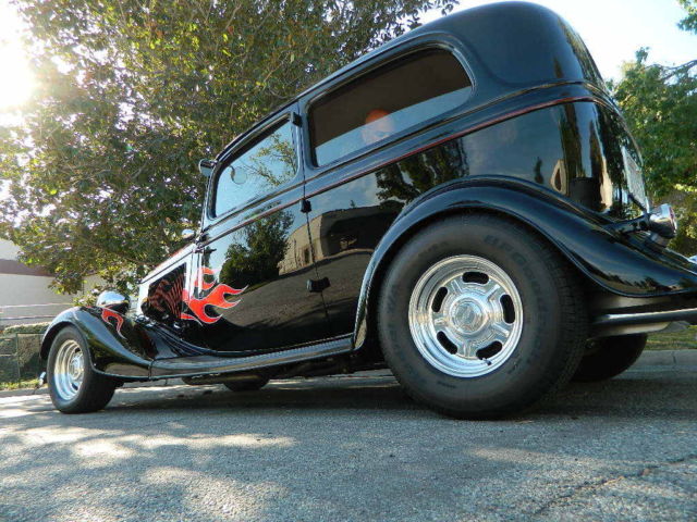1934 Black with flames base coat/clear coat Ford Other Sedan