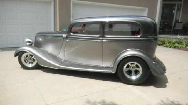1934 Two tone Metallic Charcoal over Platinum Ford Other 2 dr sedan