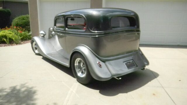 1934 Two tone Metallic Charcoal over Platinum Ford Other 2 dr sedan