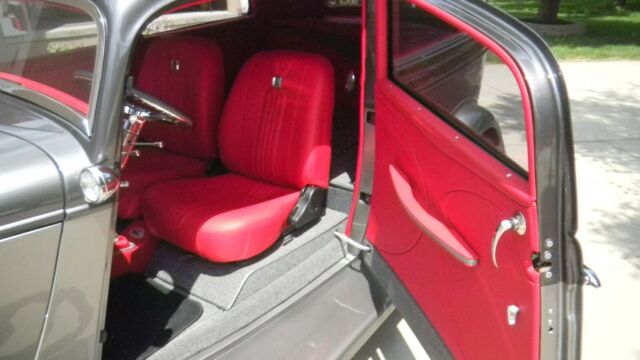 1934 Two tone Metallic Charcoal over Platinum Ford Other 2 dr sedan