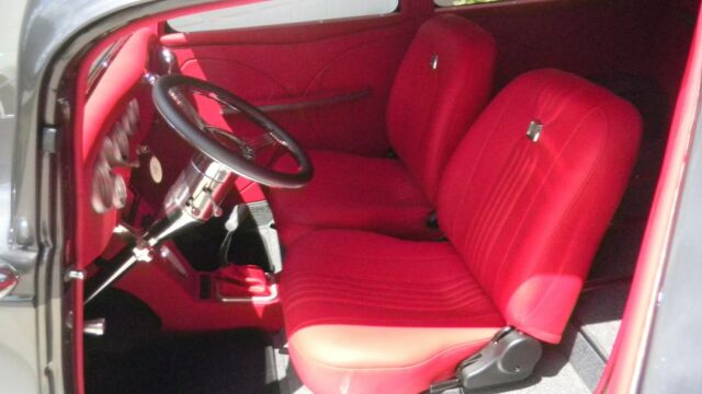 1934 Two tone Metallic Charcoal over Platinum Ford Other 2 dr sedan