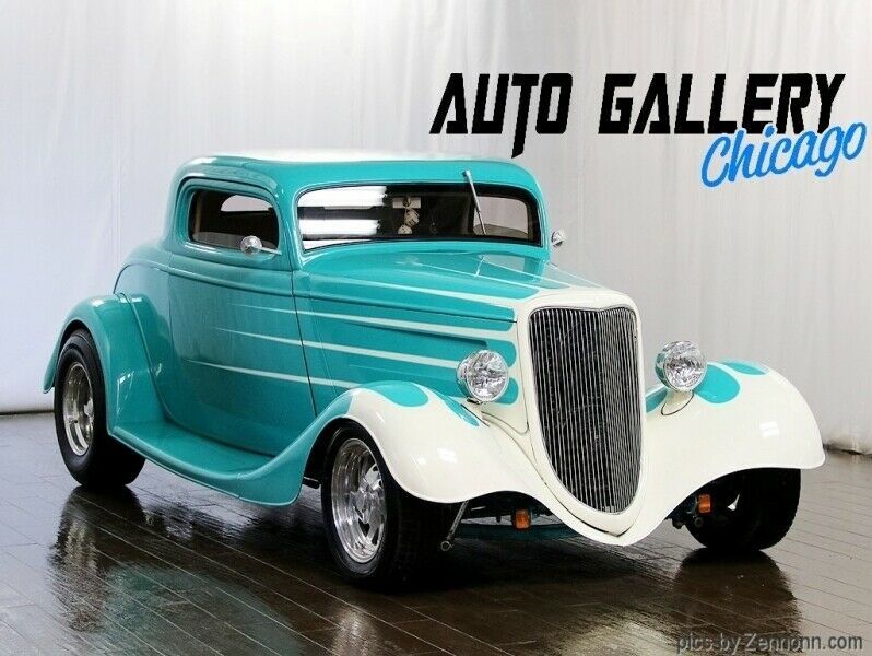 1934 Ppg Turquoise/vanilla Ford Other Coupe