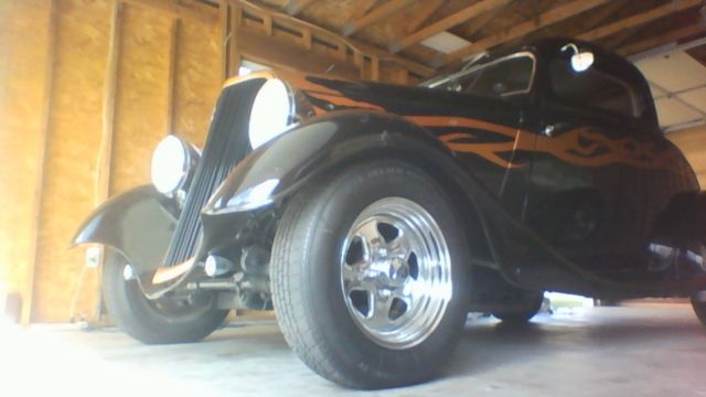 1934 Chocolate Brown Ford 2 door  coupe Coupe
