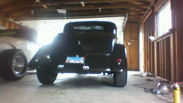 1934 Chocolate Brown Ford 2 door  coupe Coupe
