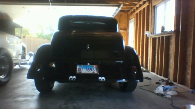 1934 Chocolate Brown Ford 2 door  coupe Coupe