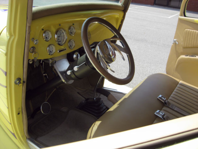 1934 Yellow w/flames Ford Other Coupe