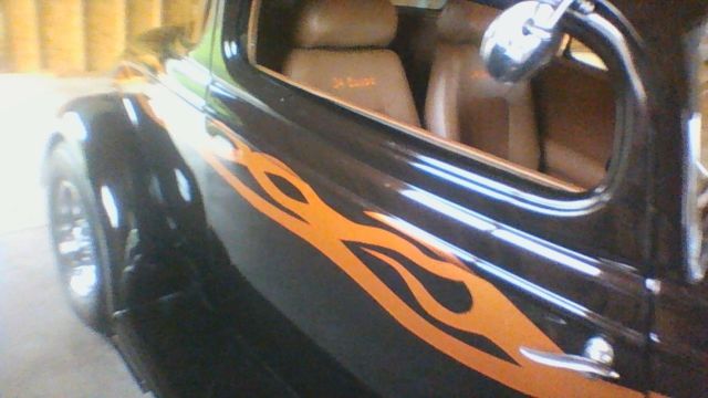 1934 Chocolate Brown Ford 2 door  coupe Coupe