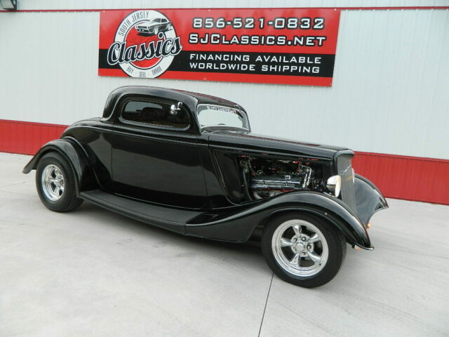 1934 Black Ford Model A Coupe