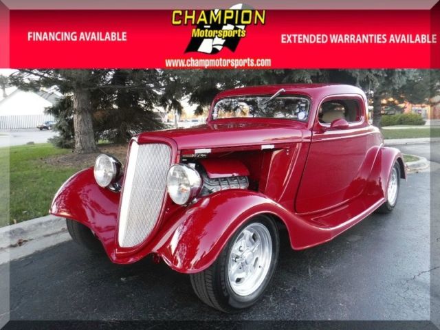 1934 Red Ford Other Classic Cars