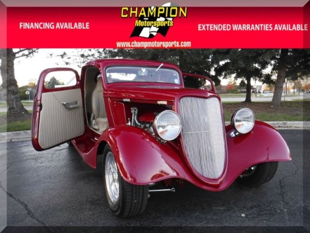 1934 Red Ford Other Classic Cars