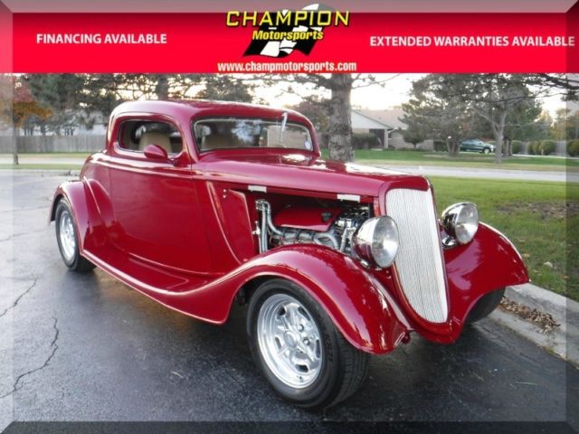 1934 Red Ford Other Classic Cars