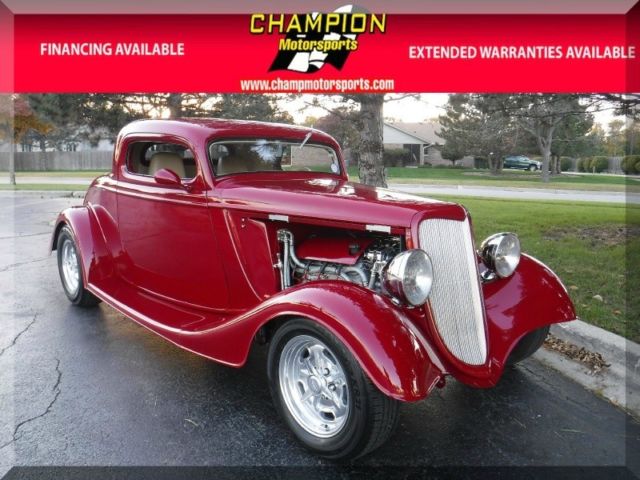 1934 Red Ford Other Classic Cars