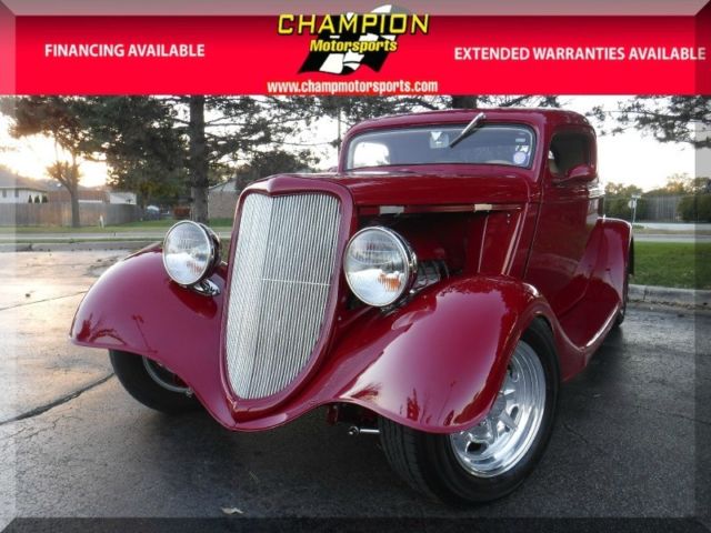 1934 Red Ford Other Classic Cars