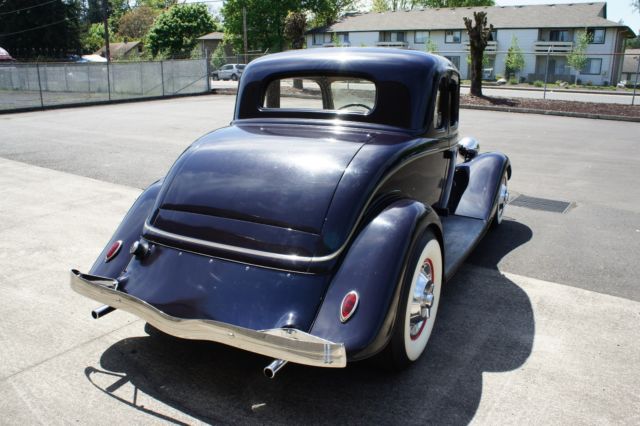 1934 Dark blue Ford 5 WINDOW BUSINESS COUPE Coupe