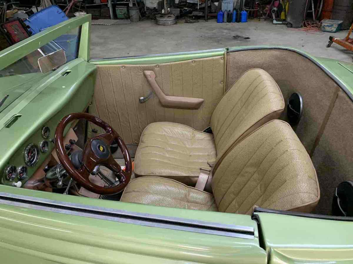 1934 Green Ford Cabriolet Coupe