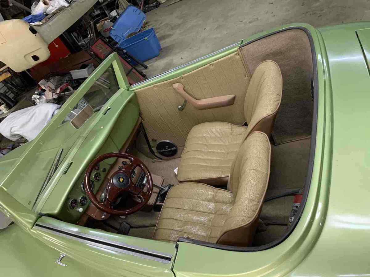 1934 Green Ford Cabriolet Coupe